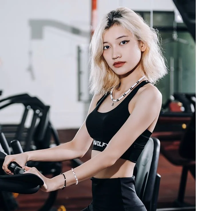 Áo Bra Thể Thao Nữ Wolf Active Essential 99 Tập Gym, Yoga, Chạy Bộ Chất Vải Thun Cotton Mềm Min Co Giãn 4 Chiều